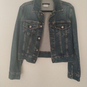 Theory Blue Denim Jean Jacket